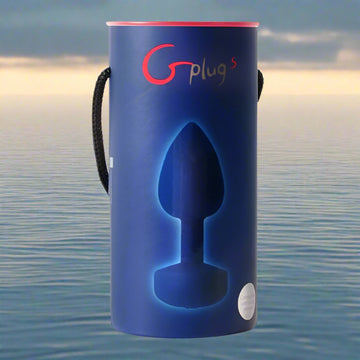 Gplug Vibrating Butt Plug - S - Ocean Blue Toys My Amazing Fantasy